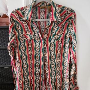 Wrangler womens shirt medium